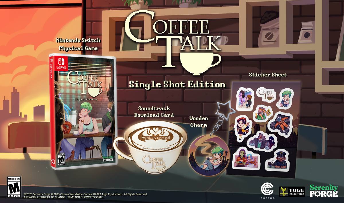 Coffee Talk Single Shot Edition Serenity Forge Store