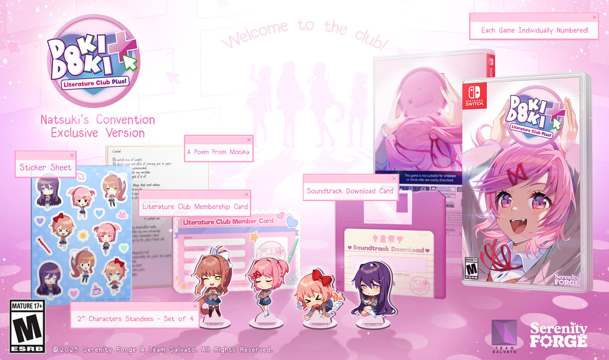 Ddlc Doki Doki Switch Release Date Monika Doki Doki Literature