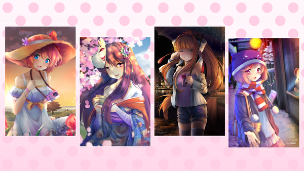 Date Series Poster Set
