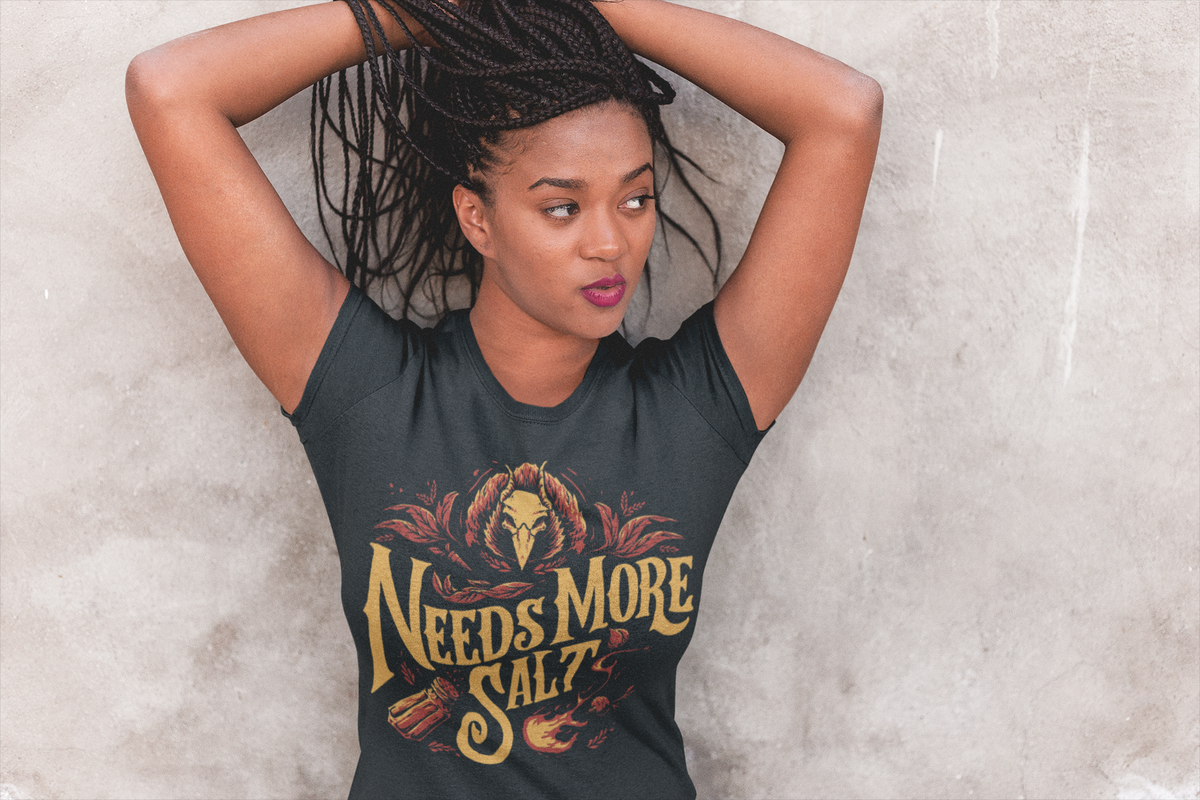 Needs More Salt T-Shirt – Serenity Forge Store