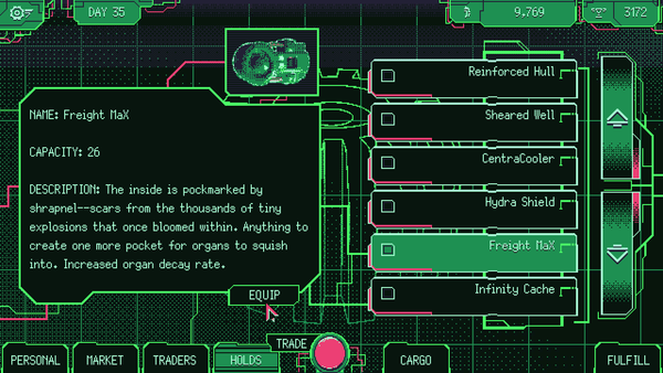 Space Warlord Organ Trading Simulator - PAX East 2023 Exclusive Variant