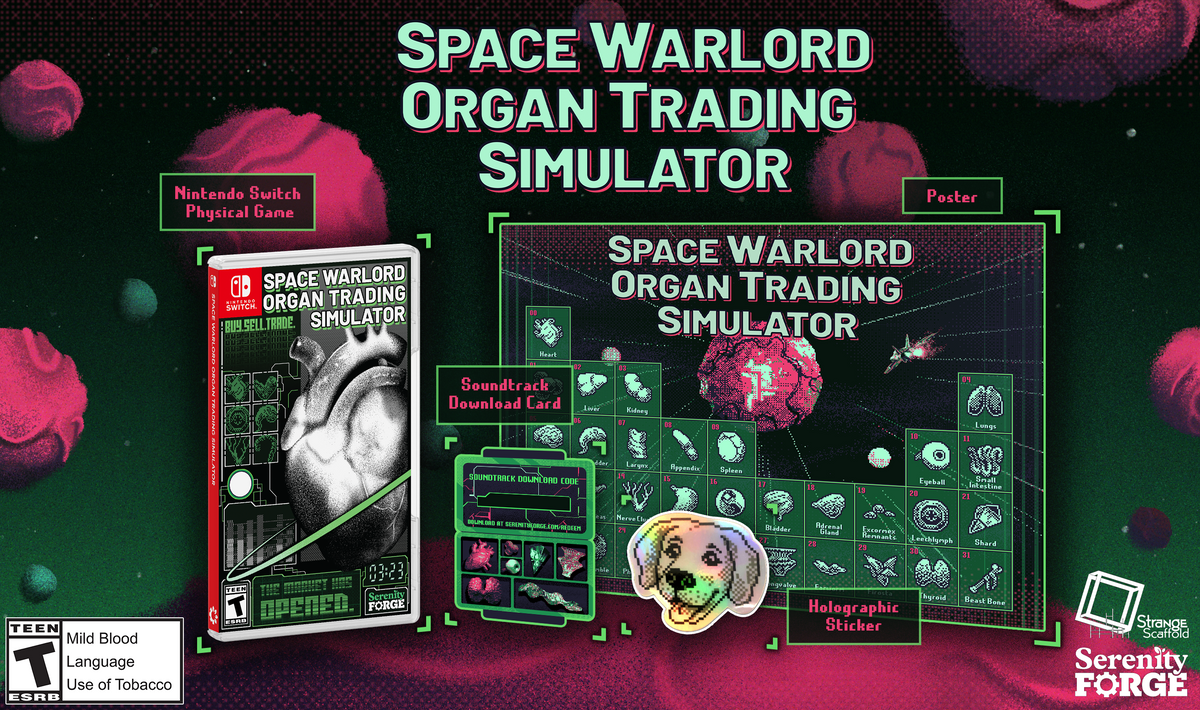 Space Warlord Organ Trading Simulator - PAX East 2023 Exclusive 