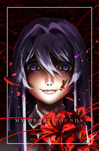 Doki Doki Literature Club! Nightmare Series Poster - Yuri