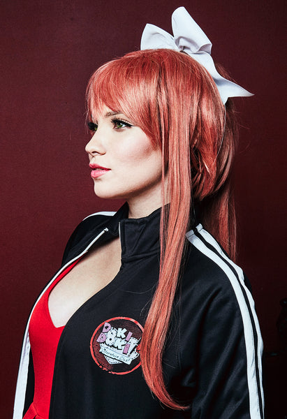 DOKI DOKI BLACK TRACK JACKET