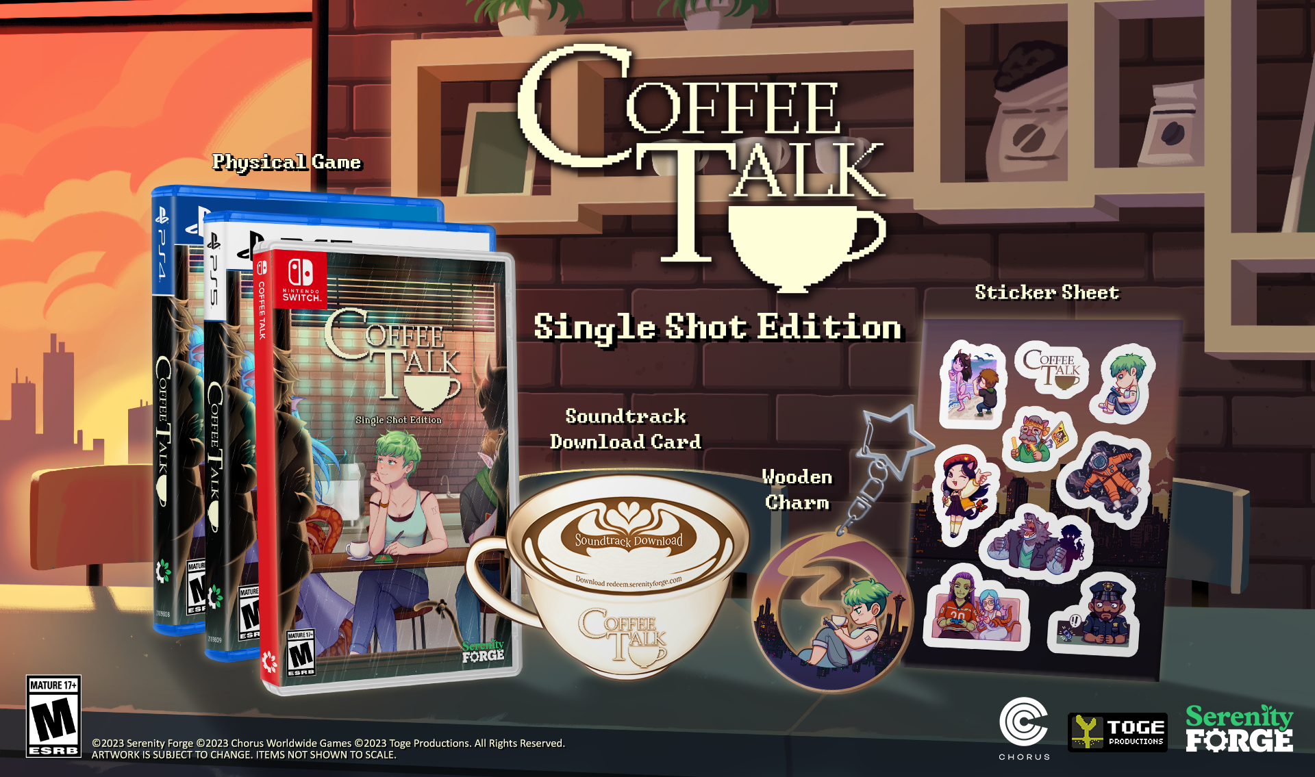 Coffee Talk Single Shot Edition Serenity Forge Store