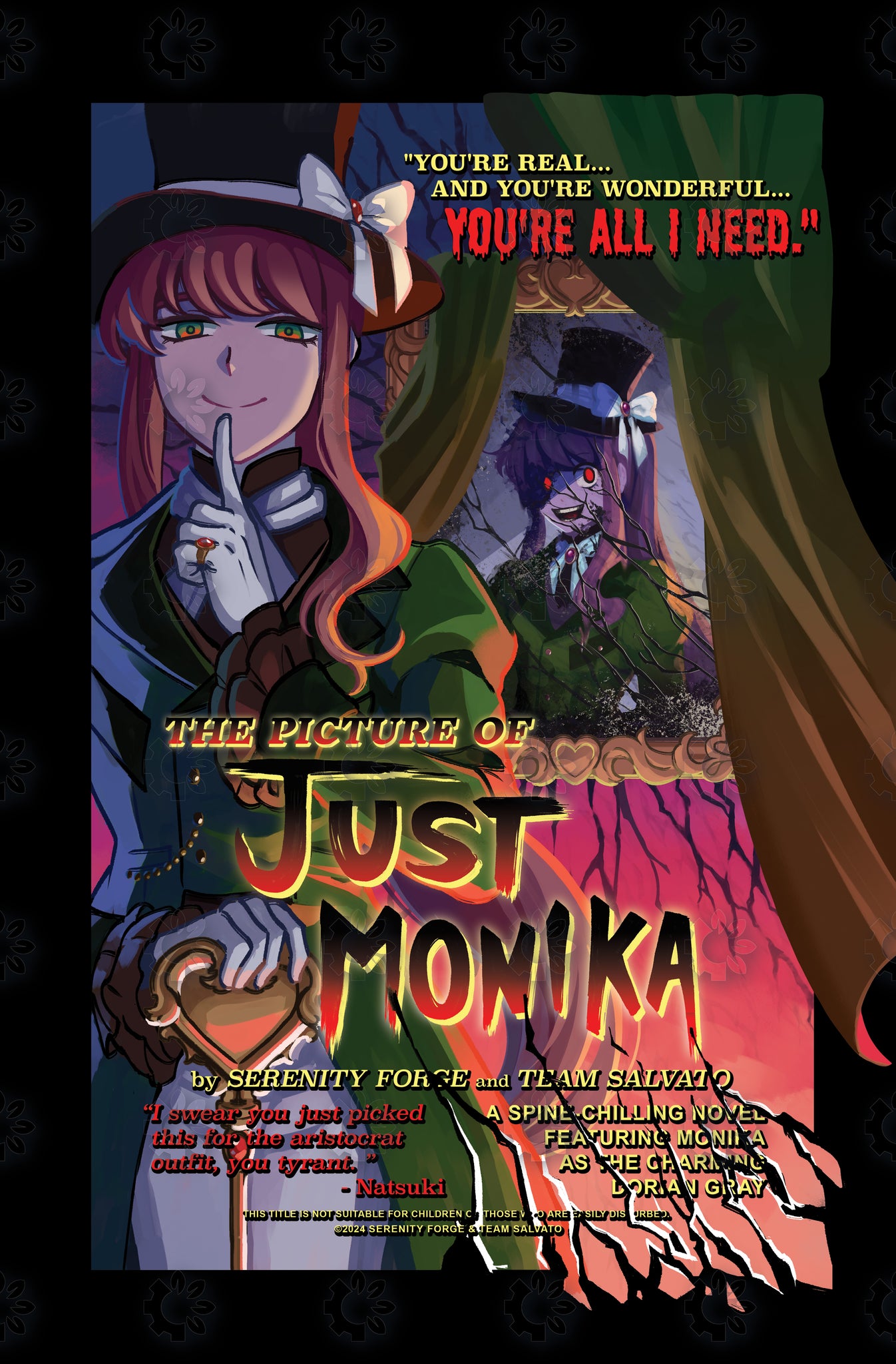 Doki Doki Literature Club! - Monika Classics of Horror Poster