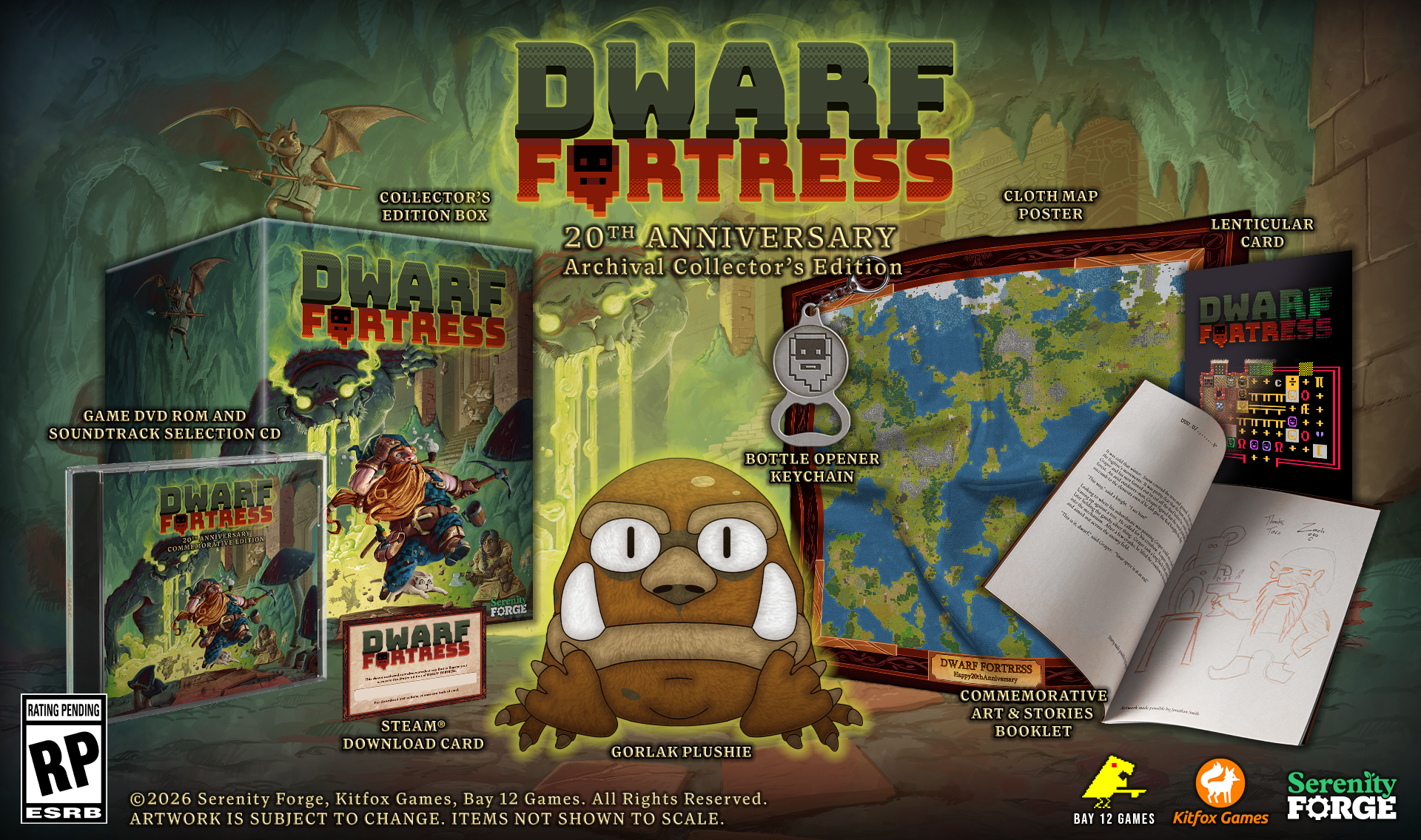 Dwarf Fortress 20th Anniversary Archival Collector’s Edition