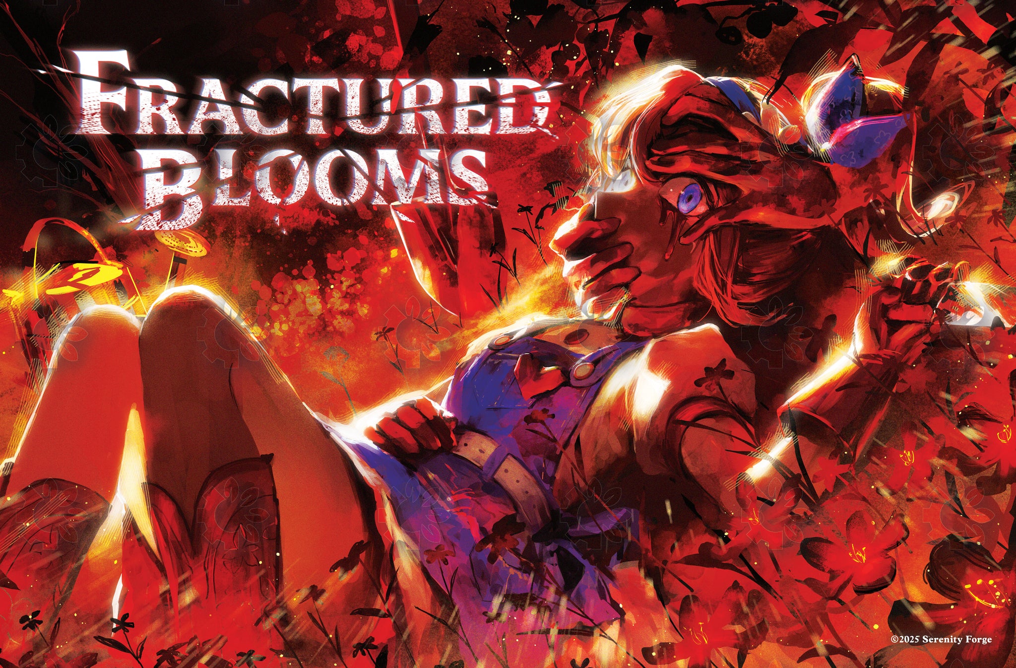 Fractured Blooms - The Quiet Hour Poster