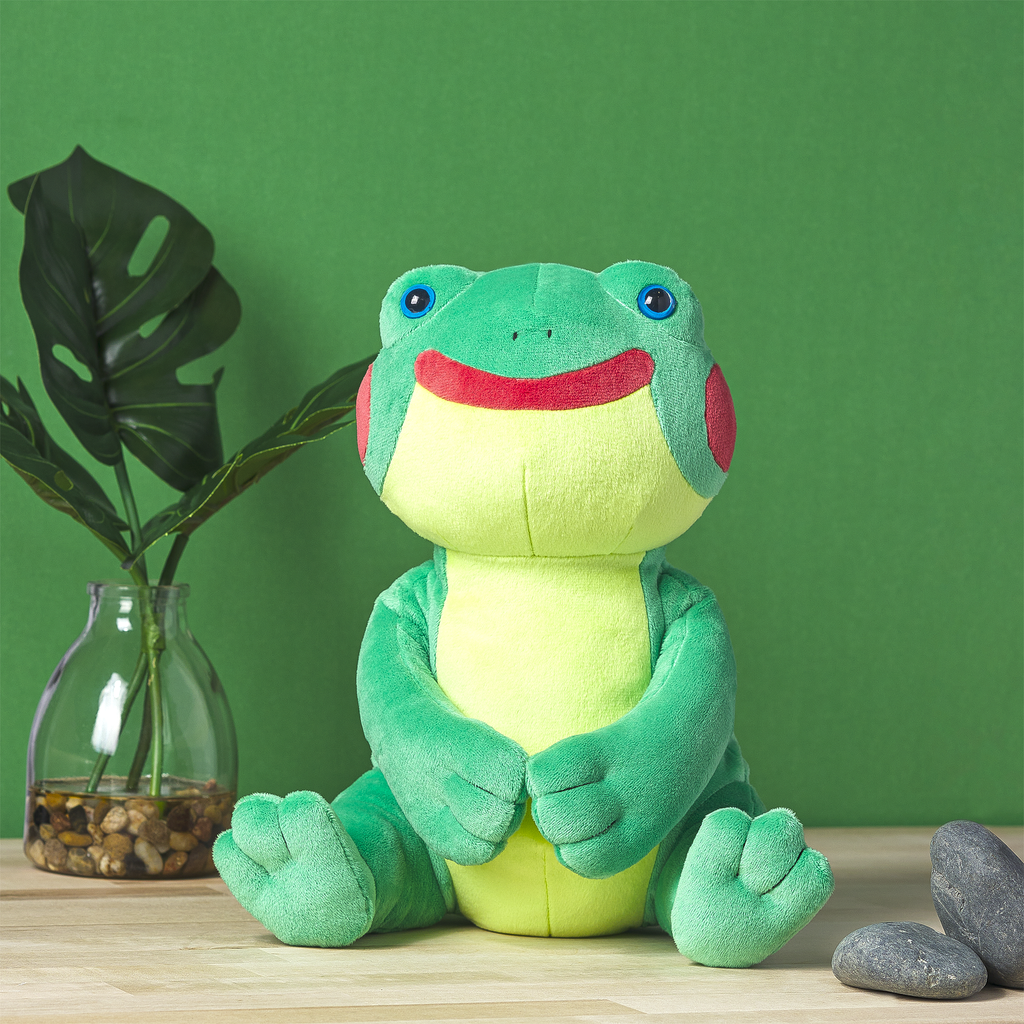 Unpacking - Froggy Plushie – Serenity Forge Store