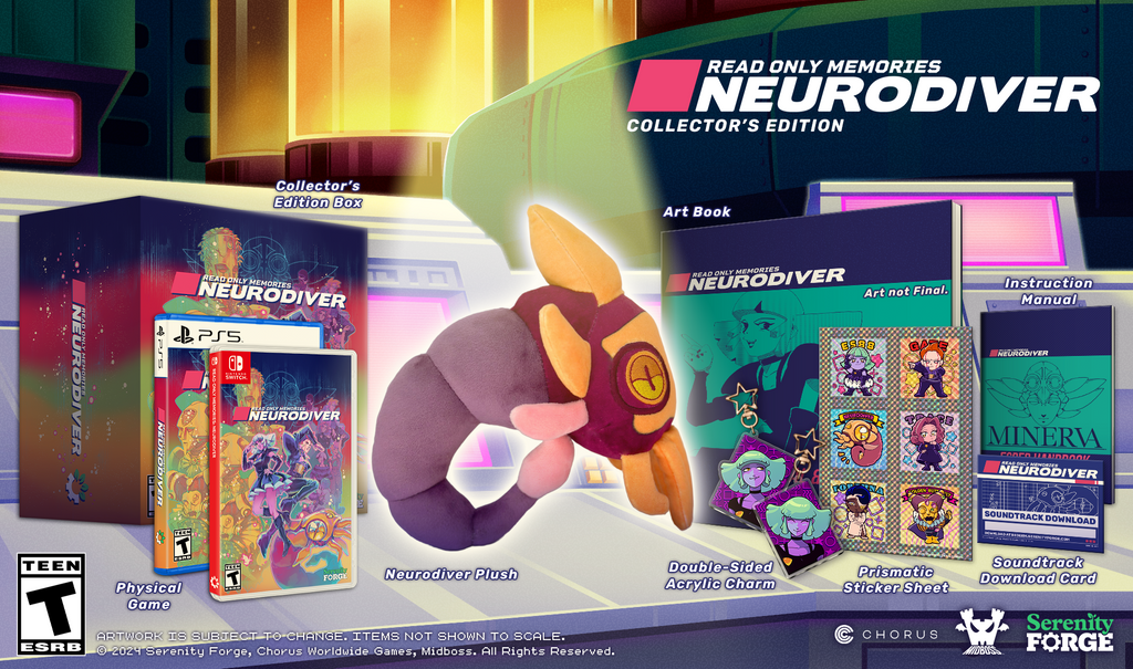Read Only Memories: NEURODIVER - Collector's Edition – Serenity Read Only Memories: NEURODIVER - Collector's Edition – Serenity