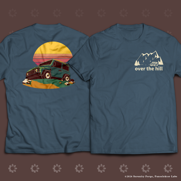 over the hill explorer - Unisex T-Shirt