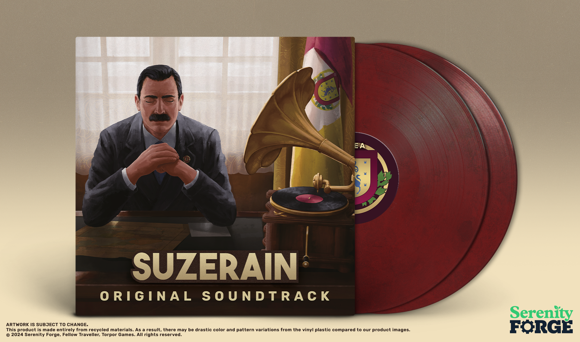 Suzerain - 2xLP Vinyl Soundtrack – Serenity Forge Store Suzerain - 2xLP Vinyl Soundtrack – Serenity Forge Store