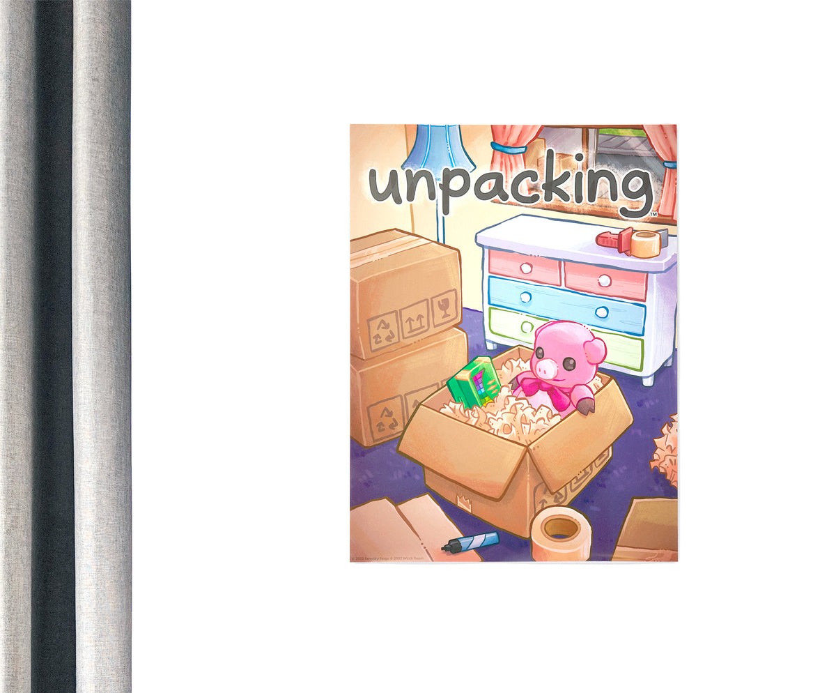 Unpacking Key Art Poster – Serenity Forge Store