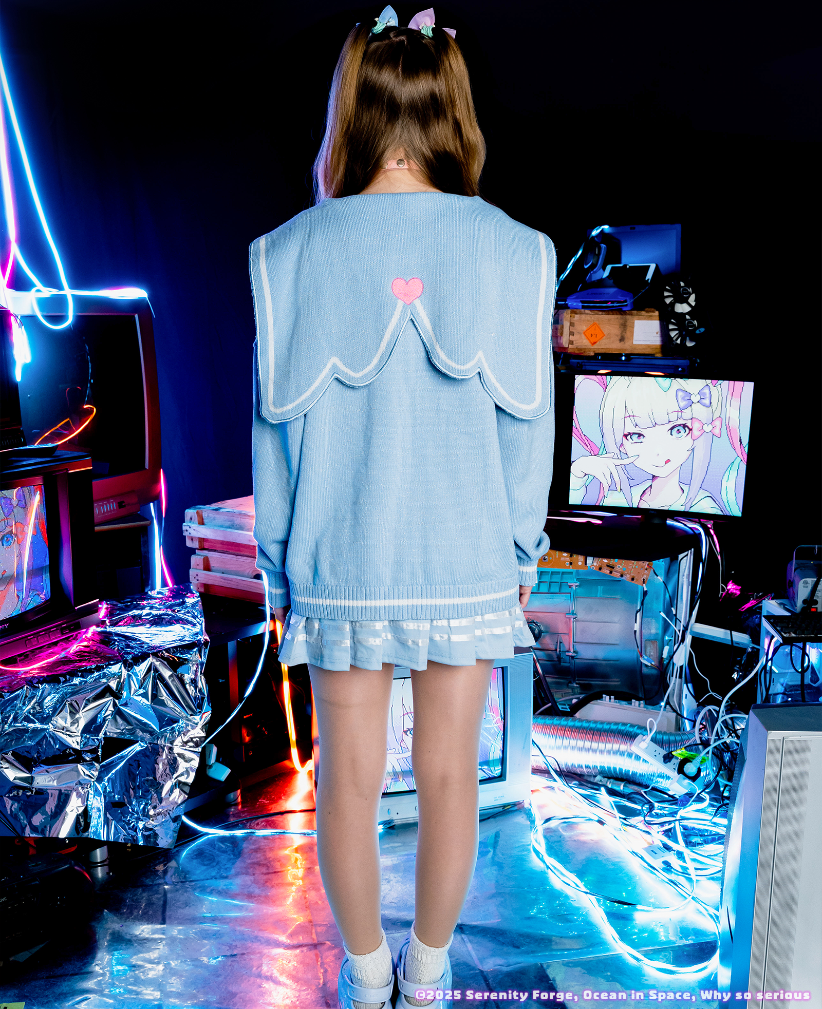 OIS X NEEDY STREAMER OVERLOAD - School Cardigan – Serenity Forge Store OIS X NEEDY STREAMER OVERLOAD - School Cardigan – Serenity Forge Store