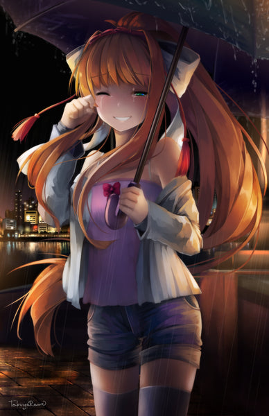 Doki Doki Literature Club! Date Series Poster - Monika