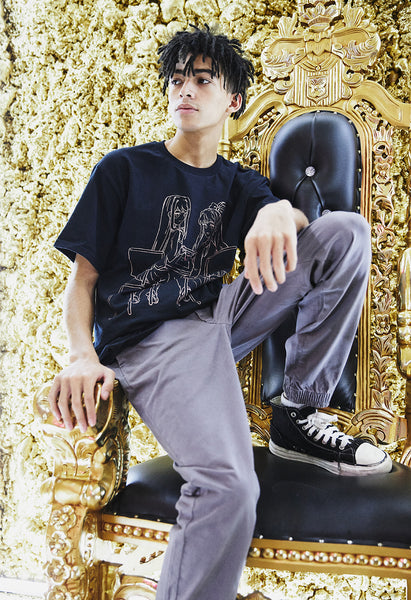 REFLECTION BLACK T-SHIRT