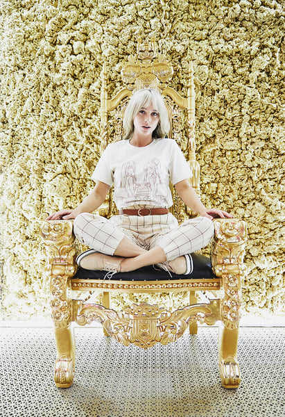 REFLECTION IVORY T-SHIRT