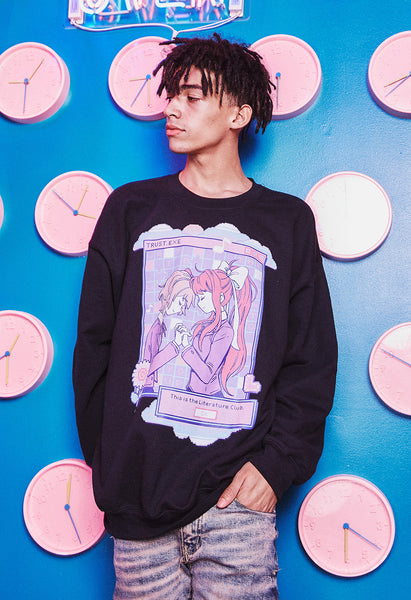 TRUST BLACK SWEATER