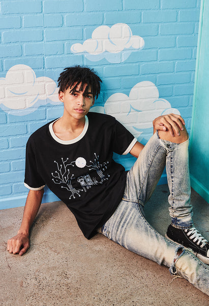 UNDERSTANDING BLACK RINGER T-SHIRT