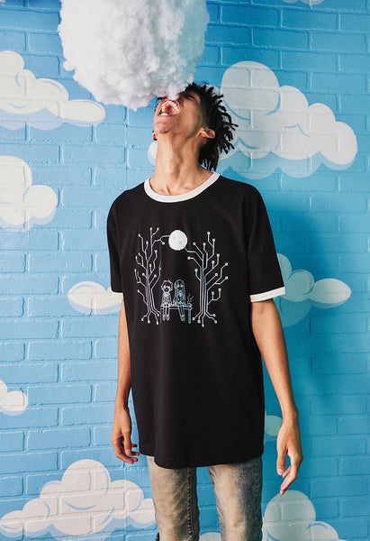 UNDERSTANDING BLACK RINGER T-SHIRT