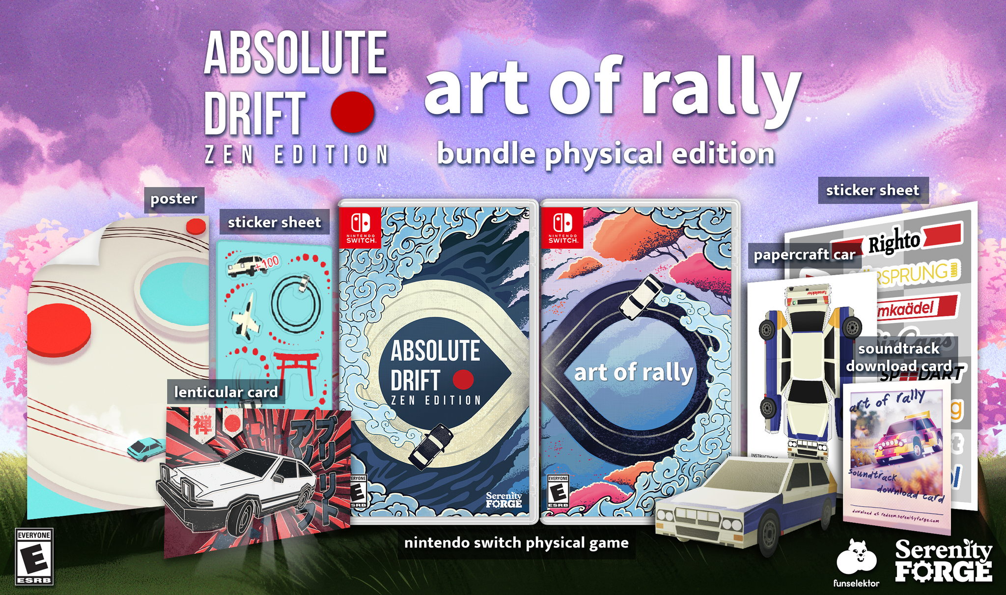Absolute Drift & art of rally Bundle - PAX East 2023 Exclusive Variants