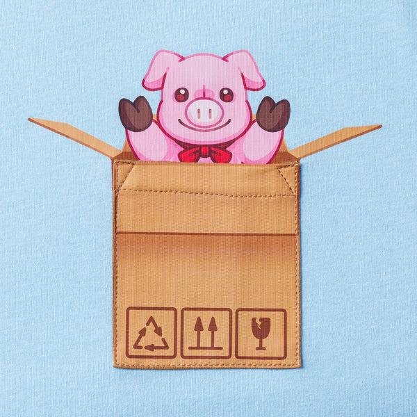 Unpacking - Piggy Pocket T-Shirt