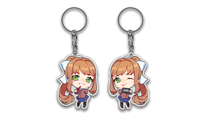 Doki Doki Literature Club Plus! - Convention Exclusive Keychains