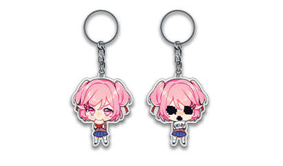 Doki Doki Literature Club Plus! - Convention Exclusive Keychains