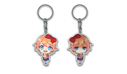 Doki Doki Literature Club Plus! - Convention Exclusive Keychains