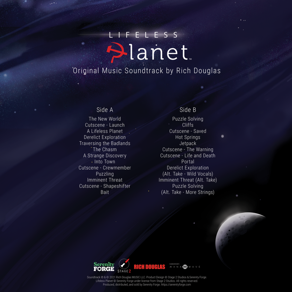 Lifeless Planet - 1xLP Vinyl Soundtrack