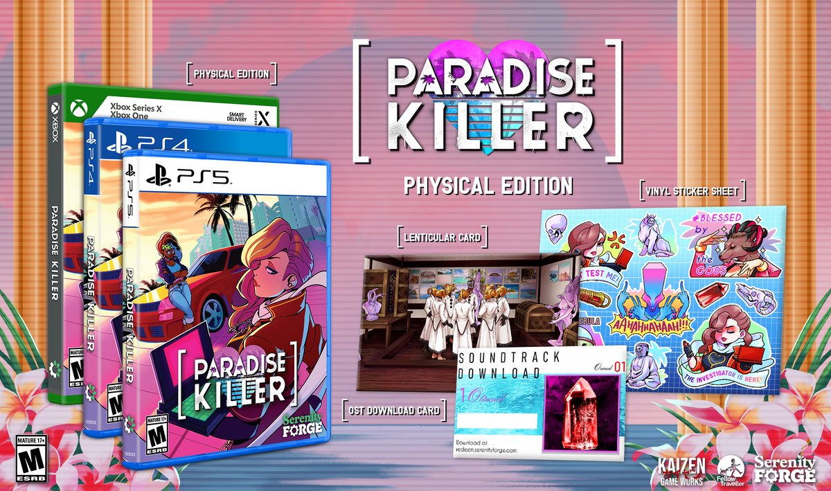 Paradise Killer - Physical Edition – Serenity Forge Store